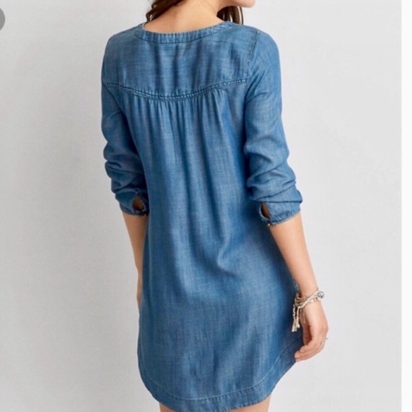 American Eagle denim XS dress NWOT - Picture 3 of 10